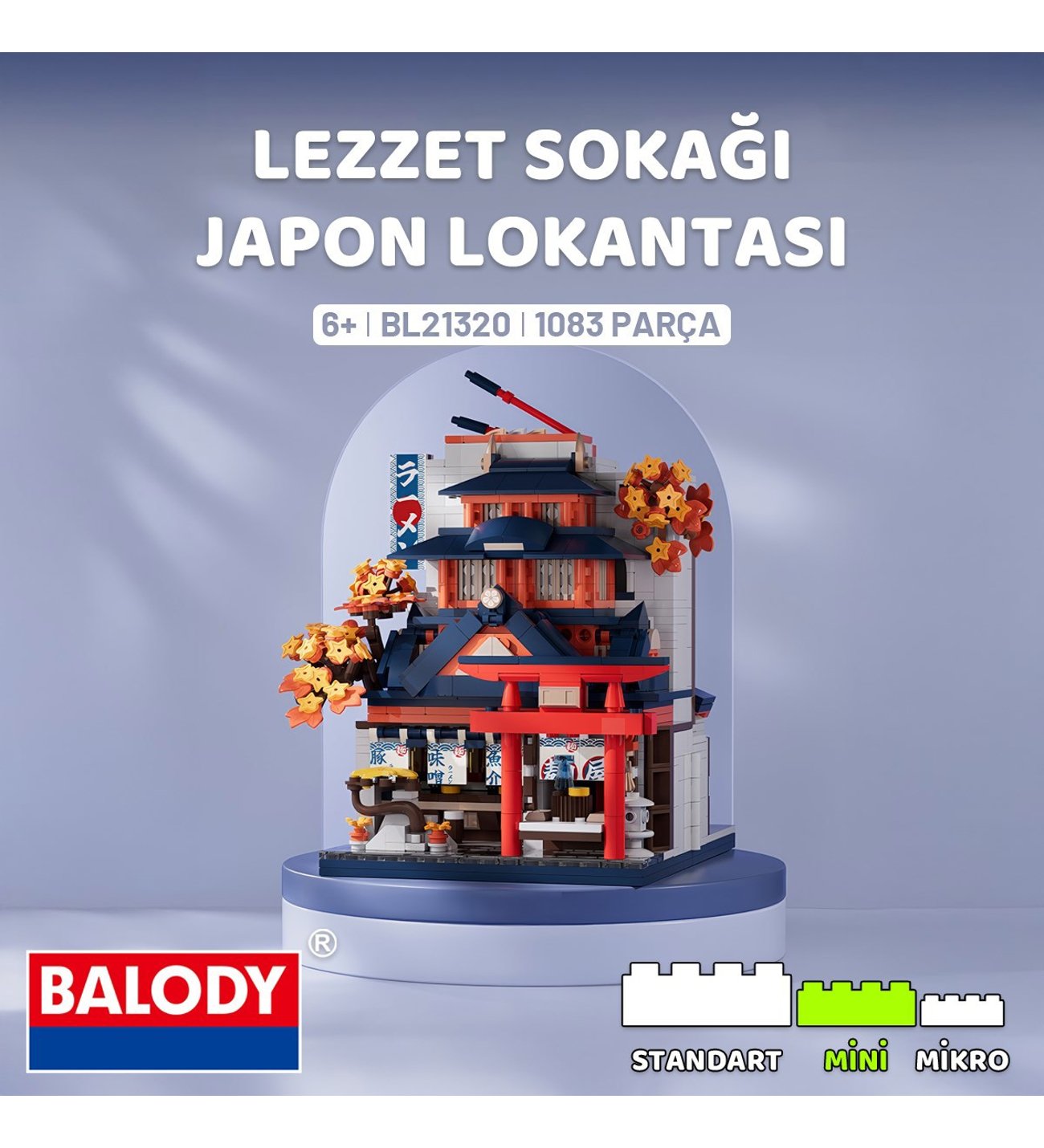Balody Lezzet Sokağı – Japon Lokantası (BL21320) – Mini Blok Yapı