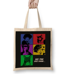 Cowboy Bebop See You Space Cowboy Bez Çanta Uzun Saplı