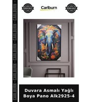 Özel Üretim Dekoratif Tablo Sanatsal Salon Duvar Süsü Duvara Asmalı Yağlı Boya Pano Alk2925-4