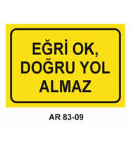 İŞ GÜVENLİĞİ UYARI LEVHASI 1 ADET PVC 21 X 29CM