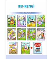 3. ve 4.Sınıflar İçin Behrengi Dizisi + Kitap Okuma Not Defterim (Beyaz)