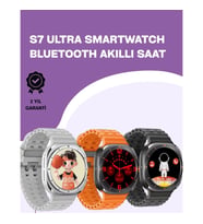 Mey İthalat® Kalori ve Nabız Ölçen Akıllı Saat Sağlık Takip Fonksiyonlu Silikon Kordon
