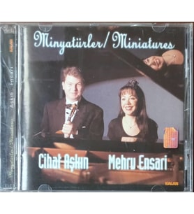 (Plak Değildir CD dir) CD Cihat Aşkın Mehru Ensari Minyatürler / Miniatures CD (Karışık)