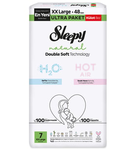 Sleepy Natural Double Soft Ultra Külot Xxl 48 - Standart