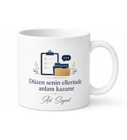 Asistan Evrak Düzenleyici Sekreterya İletişim Uzmanı Kupa Bardak Hediye