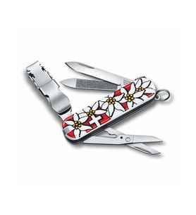 Victorinox Tırnak Makaslı Çakı Edelweiss Desenli VT 0.6463.840
