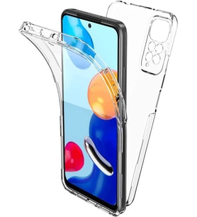 Xiaomi Redmi Note 11S Kılıf Şeffaf 360 Ön Arka Korumalı Silikon