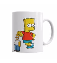 Família Simpsons Kupa Bardak Porselen