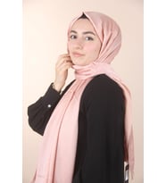 Pembe Sima Ch Simli Kaşmir Şal