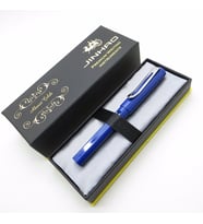Jinhao Parlak Mavi Roller Kalem  İsme Özel Kalem