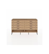 Arges Konsol 8 Çekmeceli  176x30x99 Çam-Çam