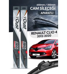 Renault Clio 4 2012-2020 Uyumlu Silecek Takımı 650MM/350MM S9