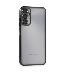Samsung Galaxy A05S Kılıf Kamera Korumalı Lensli Silikon - Siyah