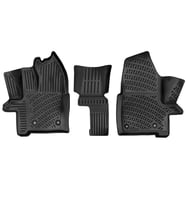 Ford Tourneo Custom 3D Paspas - Siyah, Ön 1+1 (3 Parça)  2018-2023 Arası