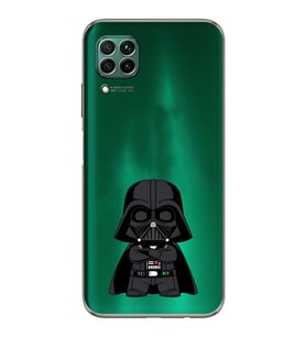 Huawei P40 Lite Uyumlu Baskılı Yumuşak Silikon Şeffaf Telefon Kılıfı