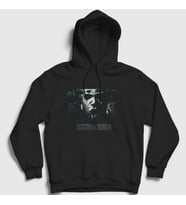 Presmono Unisex Siyah Abrahadabra Dimmu Borgir Kapüşonlu Sweatshirt 141840tt