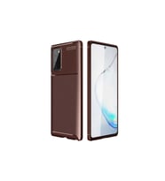 Samsung Galaxy Note 20 Uyumlu Kılıf Zore Negro Silikon Kapak (Kahverengi)