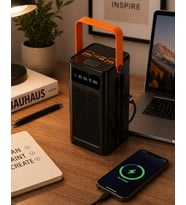 Güneş Enerjili Hızlı Şarj Powerbank Taşınabilir Yüksek Kapasiteli 80.000