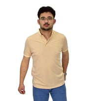Erkek Polo Yaka Merserize Tişört 1000 BGL-ST04532 (Somon)