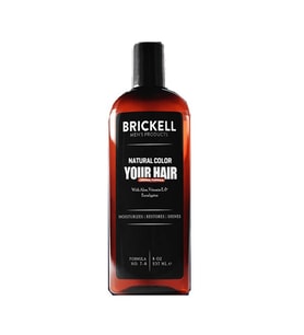 Brickel 237 ml Erkeklere Özel Saç Sakal Beyazlık Giderci Renklendirci Şampuan Special Hair Beard Whiteness Remover And Color Color Shampoo For Men