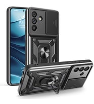 Samsung Galaxy A56 Kılıf Kamera Korumalı Zırh Tank Sürgülü Vega Kapak
