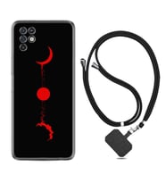 INFINIX Note 11 Pro Note 10 Hot 9 Play Kılıf Boyun Askılı Silikon Red Moon 1710
