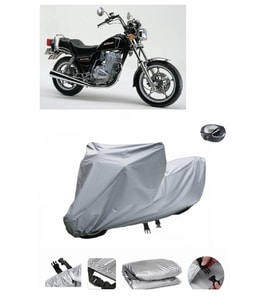 Suzuki GN 250  Su Geçirmez Motosiklet Brandası ARKA ÇANTA UYUMLU