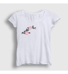 Presmono Kadın Beyaz Marinette Dupain Cheng Mucize Uğur Böceği Miraculous Ladybug T-Shirt 492089tt