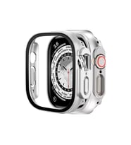 BİNANO APPLE WATCH ULTRA 49MM SENSE KASA VE EKRAN KORUYUCU GÜMÜŞ