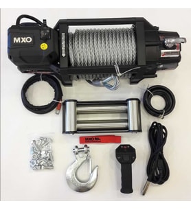 MXO Çelik Halatlı Uzakt. Kum.17500lb Vinç 24V ( 28 MT HALAT )