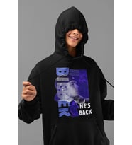 Justin Bieber He Is Back Yazılı Unisex Oversize Hoodie