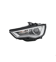 Audi A3 Ön Far Sol Mercekli 2013 Sonrası Uyumlu