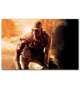Cakatablo Vin Diesel Riddick 2013 Film Afişi MDF Tablo