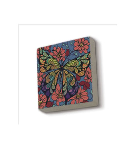 Kelebek Baskılı Taş Magnet 5X5