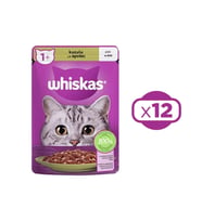 Whiskas Pouch Kuzulu Yetiskin Kedi Konservesi 85 gr X 12 Adet