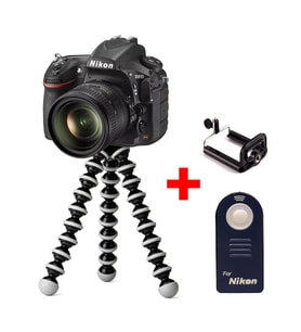 Nikon Fotoğraf Makineleri için Masaüstü Tripod Seti