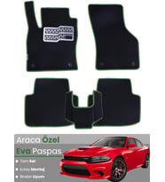 DODGE CHARGER (2015-2024) Uyumlu EVA Paspas Tam Set–Araca Özel,Su Geçirmez,Kolay Montaj