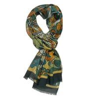 Allen Style Yeşil İtalyan Modal Kaşkol MDL36