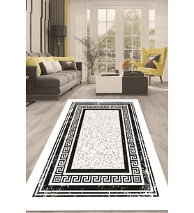 Dijital Kaymaz Taban Yıkanabilir Modern Renkli Salon Halısı Mutfak Halısı Yolluk ND-HT-1533 (Çok Renkli)