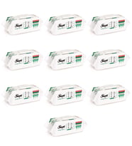 Sleepy Easy Clean Sirke Karbonat Beyaz Sabun Katkılı Yüzey Temizlik Islak Havlusu - 100'lü 10 Paket