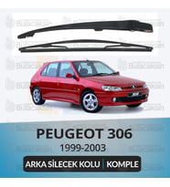 Peugeot 306 N5 1997-2003 Komple Arka Silecek Kolu Ve Süpürgesi Seti