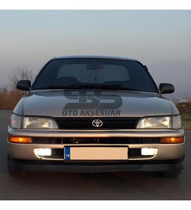 Toyota Corolla Efsane Kasa AE101 1991-1998 Uyumlu H lip Esnek Ön Lip 2 Parça Karlık Ön Ek Tampon Altı Dil