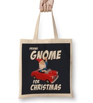 Driving Gnome for Christmas Bez Çanta Uzun Saplı