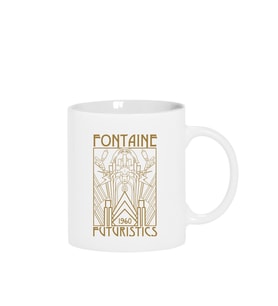 Bioshock Fontaine Futuristics Beyaz Kupa Bardak