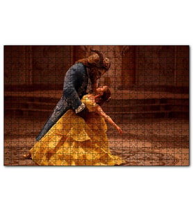 Cakapuzzle Beauty The Beast Emma Watson Dans  Puzzle Yapboz MDF (Ahşap) (120 Parça)