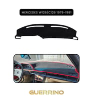 MERCEDES W126/C126 1979-1991TORPİDO KORUMA HALISI SİYAH KENAR