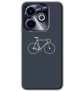 İnfinix Hot 40i Kılıf HD Desen Baskılı Kılıf - Bike