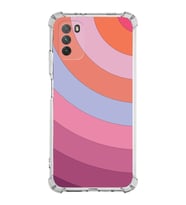 Xiaomi Poco M3 Köşe Korumalı Antişok Kapak Renk Cümbüşü Tasarımlı Şeffaf Silikon Kılıf