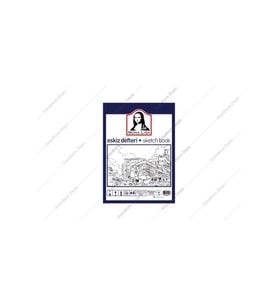 Monalisa Eskiz Defteri Telli A5 120 GR 50 YP MN13-5 (Karışık)