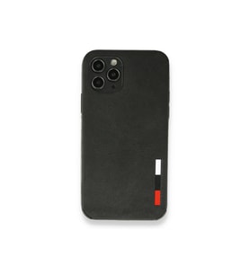 Çınarcık Dev iPhone 11 Pro Max Kılıf Loop Deri Silikon - Lacivert